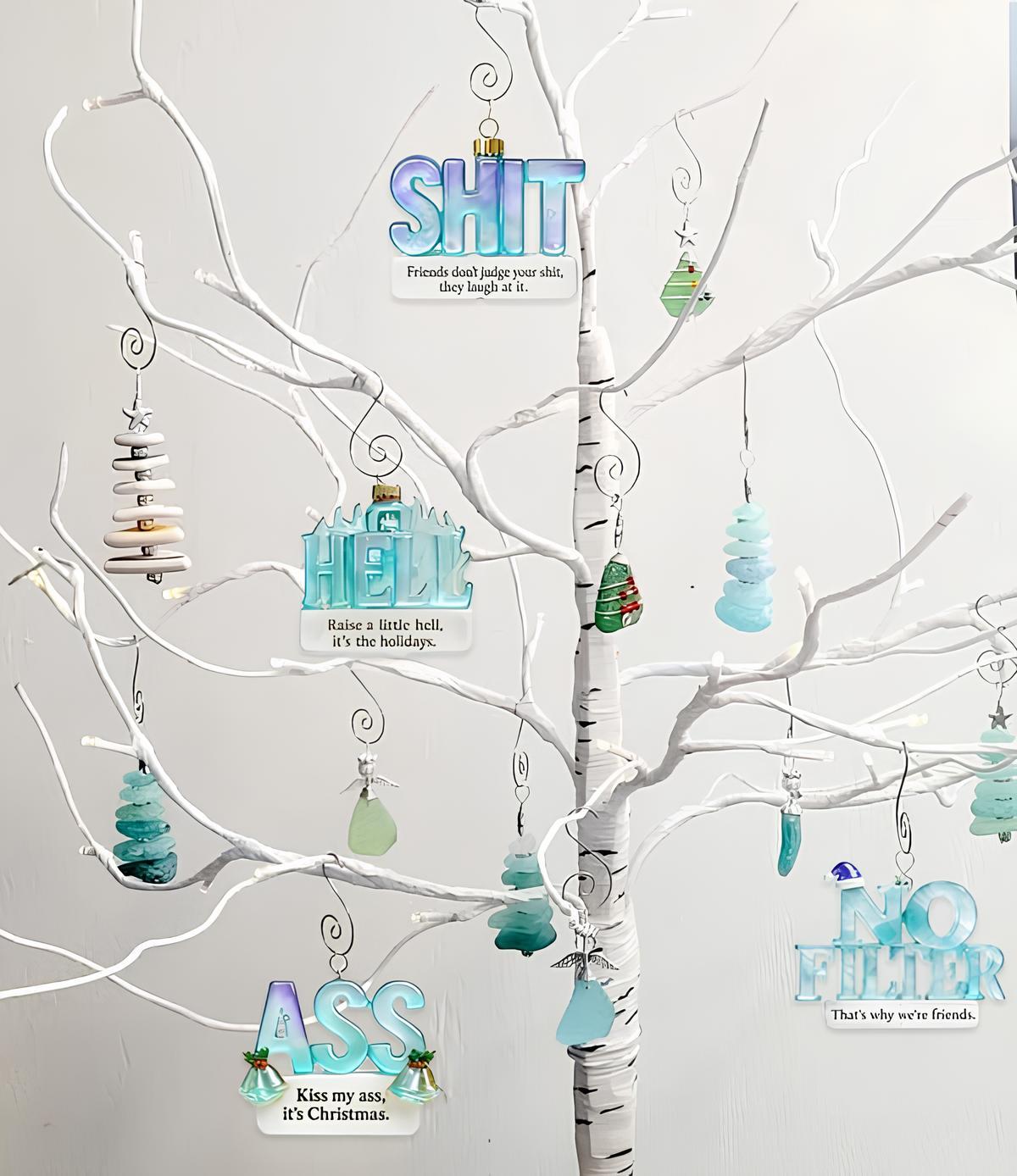 🌊🎄Limited Edition🎁 Adult Humor 2025 Sea Glass Advent Calendar  24 Days. 24 Laughs. 100% Christmas Spirit.