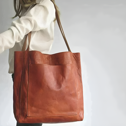 Women's Calfskin Leather Shoulder Bag
