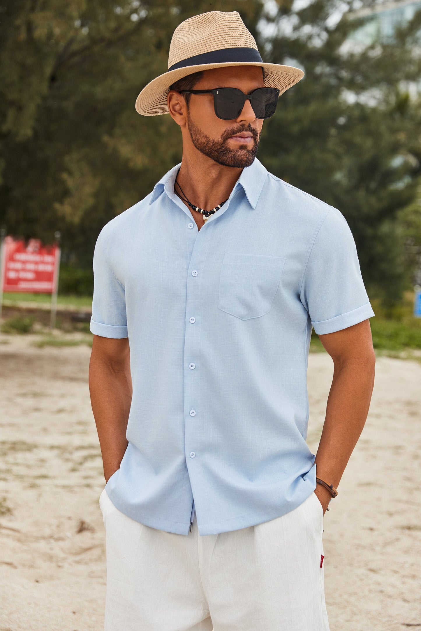 Casual Summer Beach Shirt