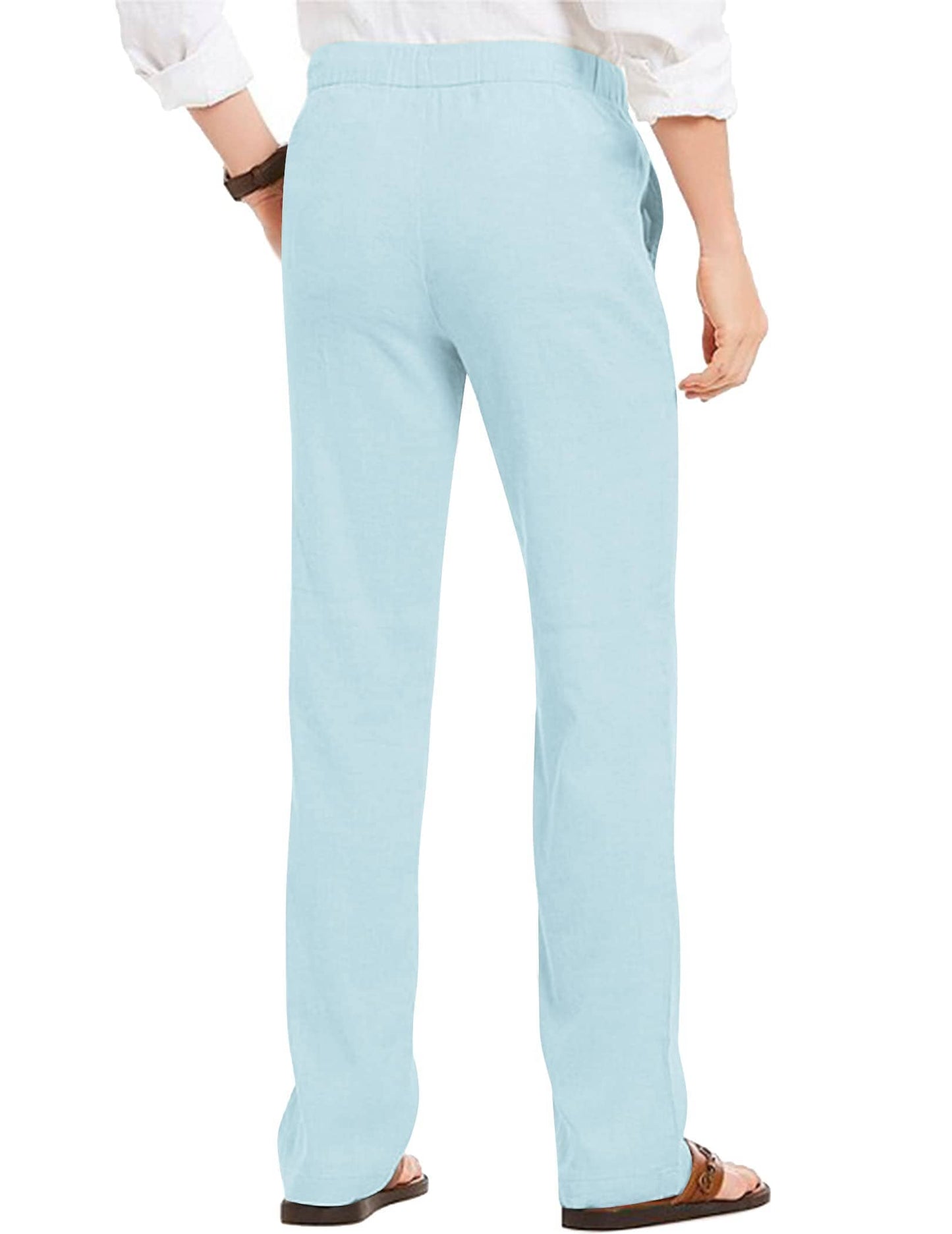 Linen Style Beach Yoga Trousers