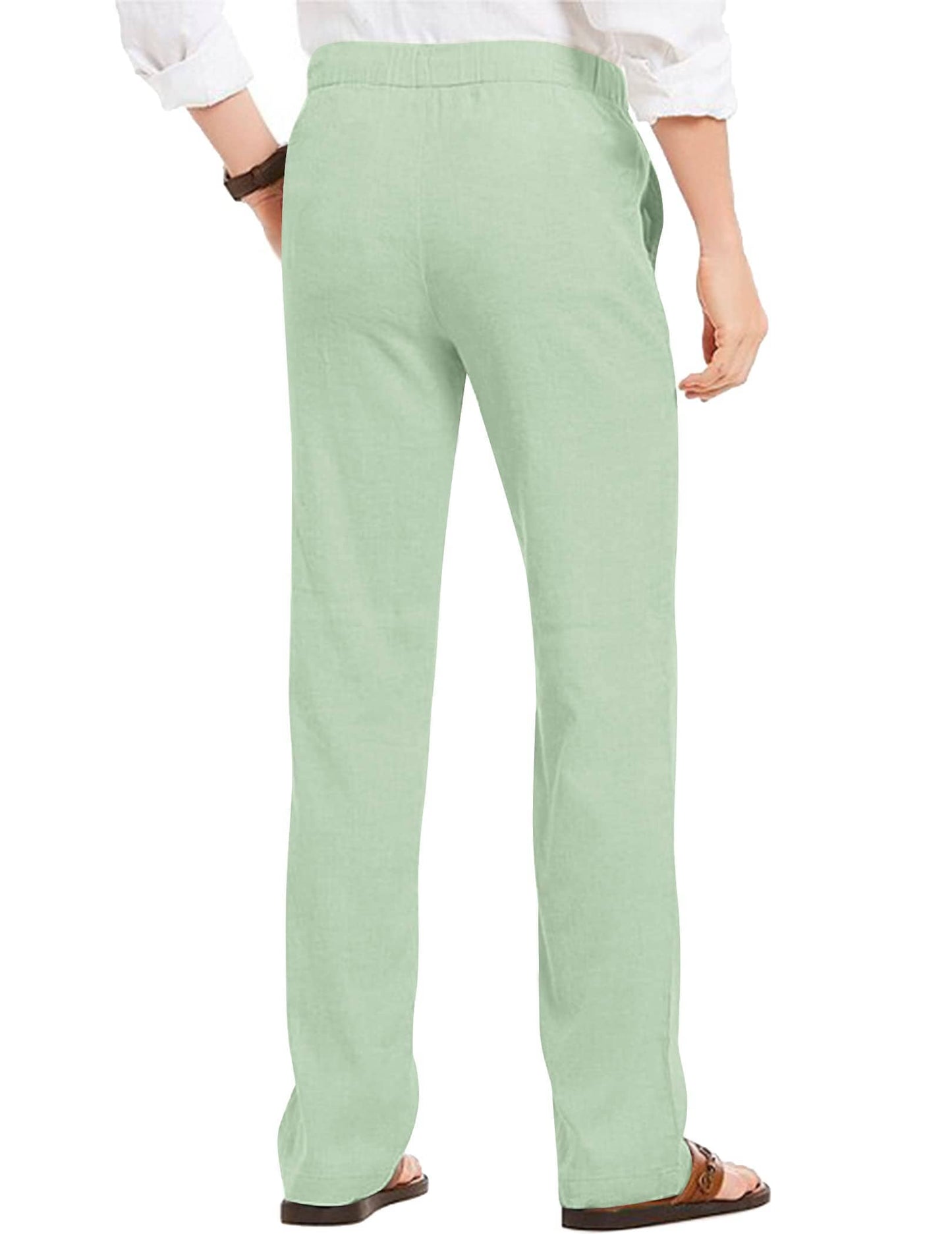 Linen Style Beach Yoga Trousers
