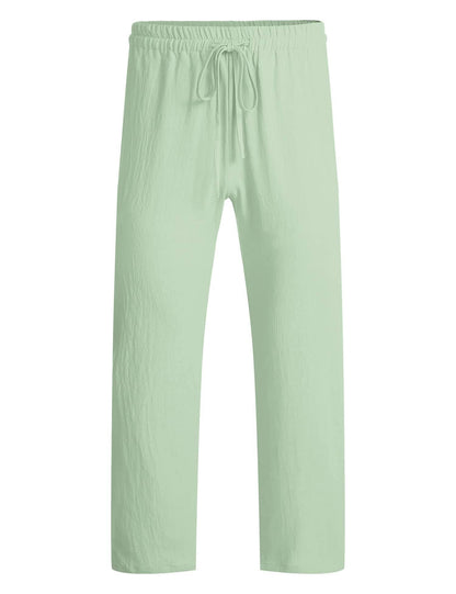 Linen Style Beach Yoga Trousers