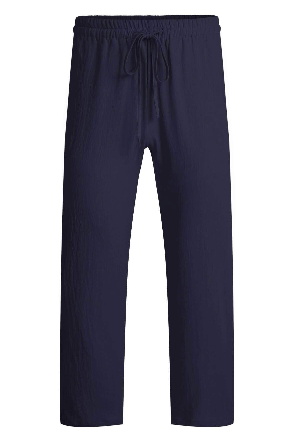 Linen Style Beach Yoga Trousers