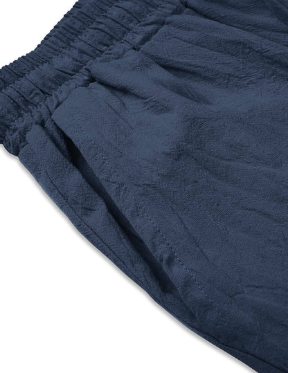 Cotton Linen Style Loose Yoga Pants