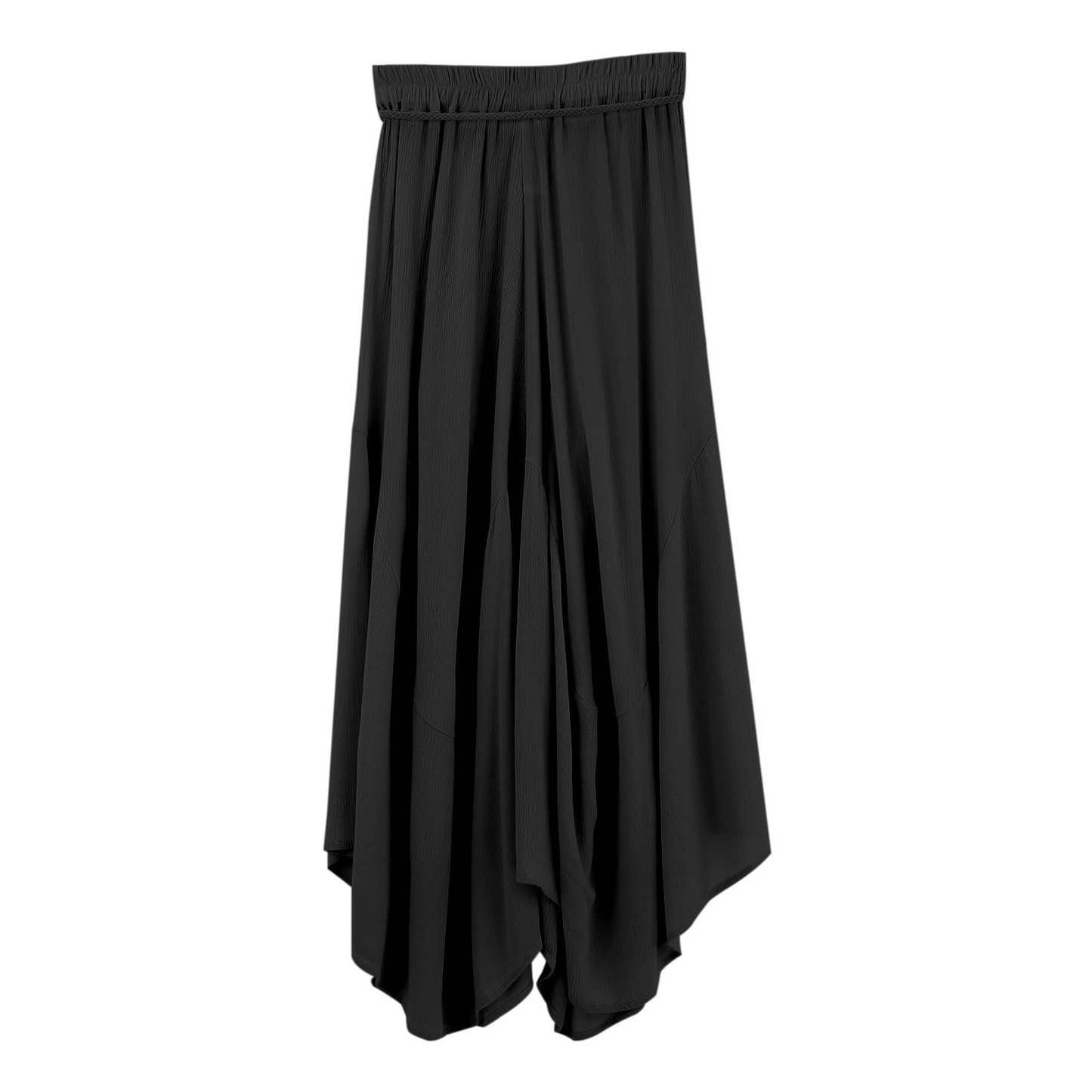 women's casual solid color loose skirt two-piece suit