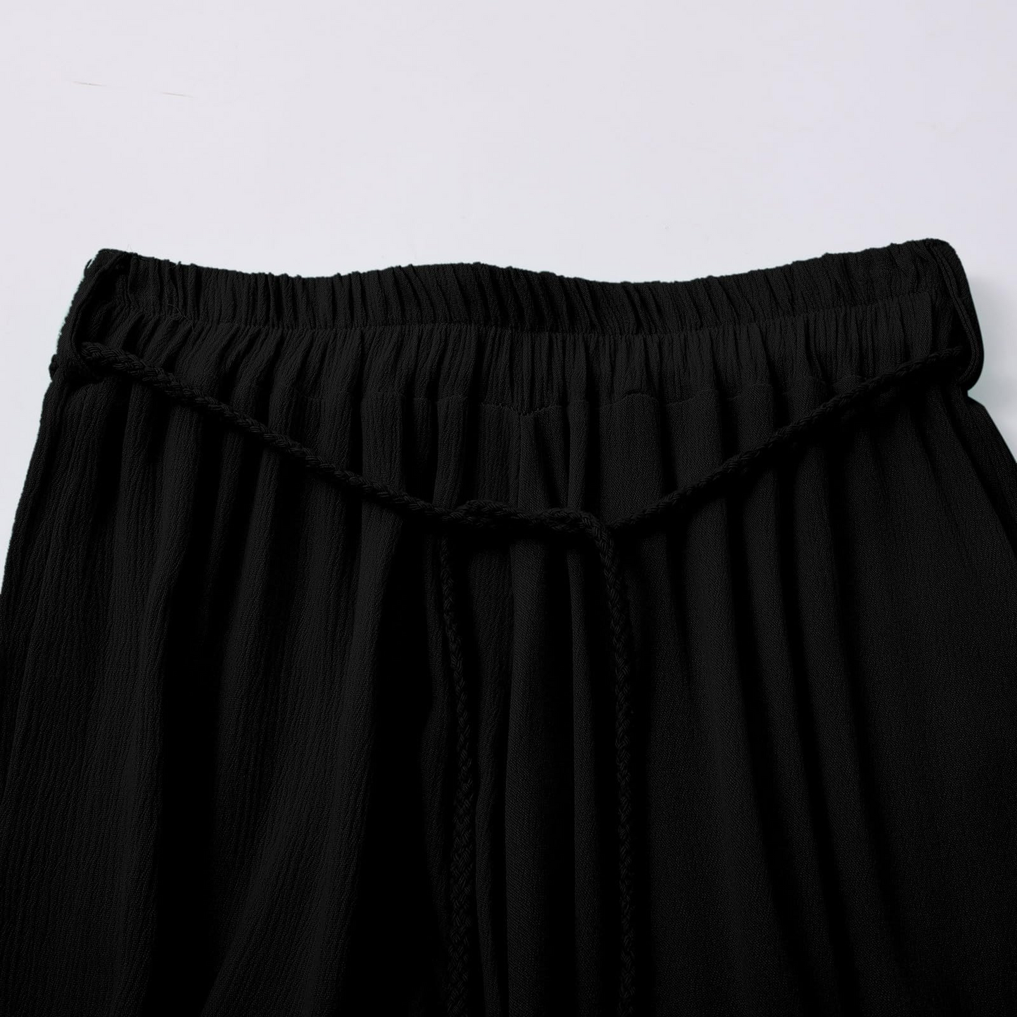 women's casual solid color loose skirt two-piece suit