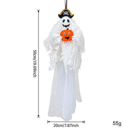 Spooky Halloween ghost witch pirate hanging decoration