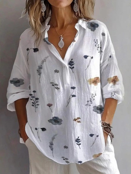 2025 New Style Women's Printed Fashion Shirt
