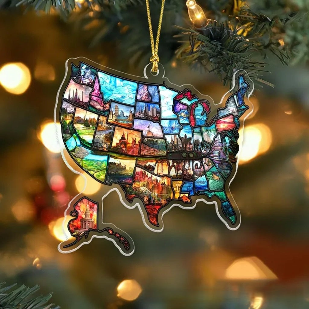 US 250th Anniversary Ornament