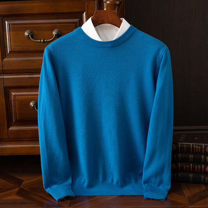 Men's Long Sleeve Cashmere Sweater