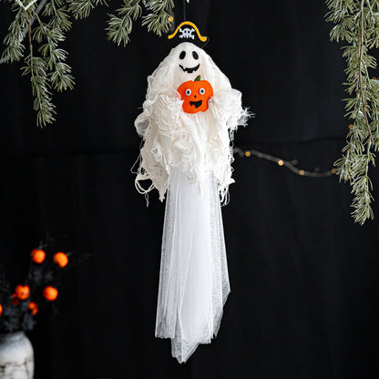 Spooky Halloween ghost witch pirate hanging decoration
