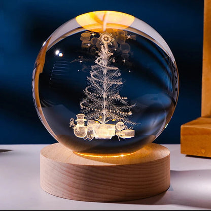 (🔥Hot Sale🔥) 3D Planet Crystal Ball🎄