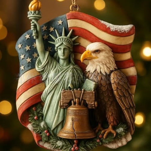 US 250th Anniversary Ornament