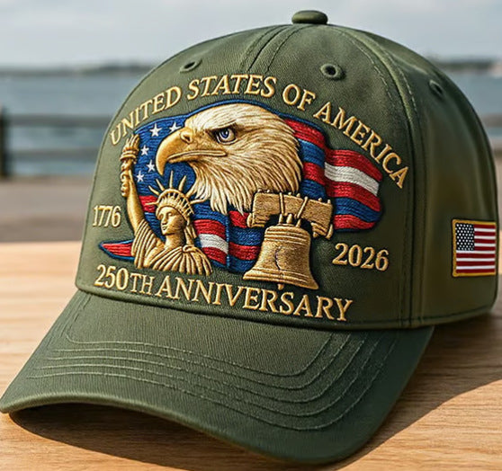 Eagle & Liberty – United States 250th Anniversary Hat