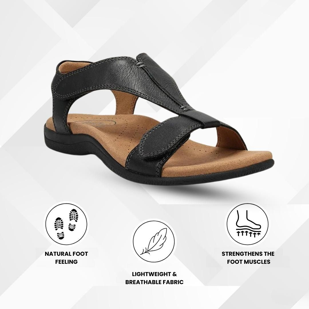 Ergonomic orthopaedic sandals for pain relief