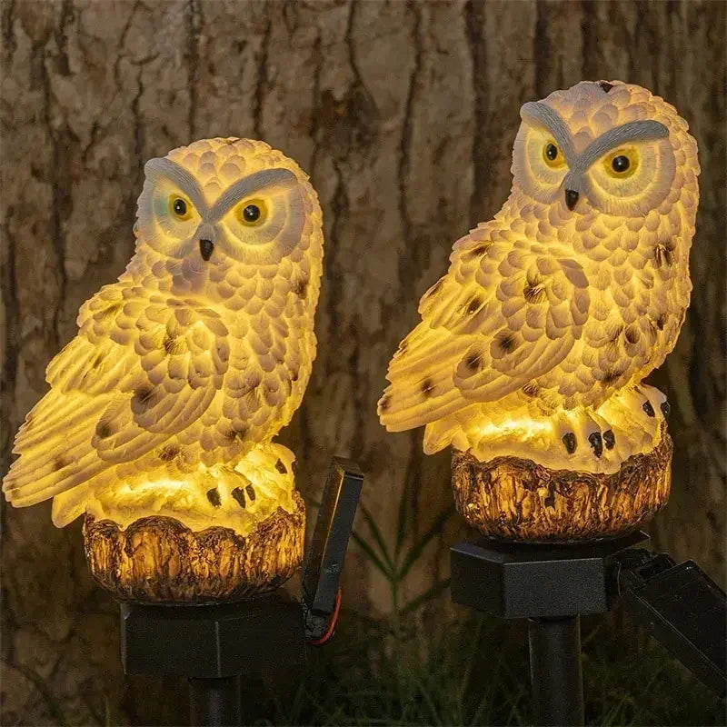 Odeiun™ Solar Powered Owl Garden Light for Outdoor Decoration