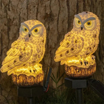 Odeiun™ Solar Powered Owl Garden Light for Outdoor Decoration