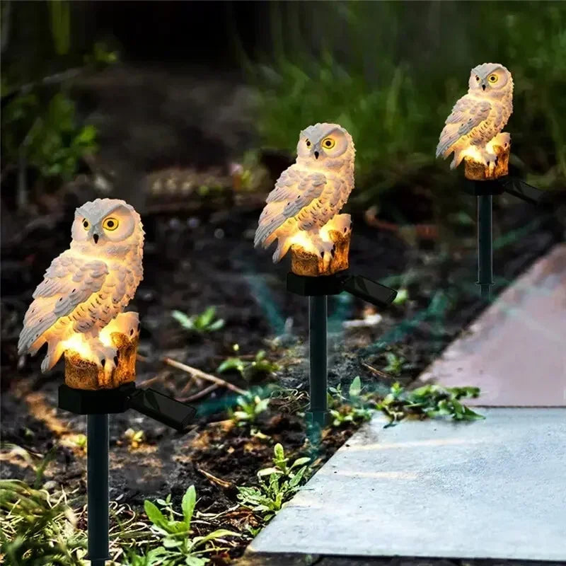 Odeiun™ Solar Powered Owl Garden Light for Outdoor Decoration