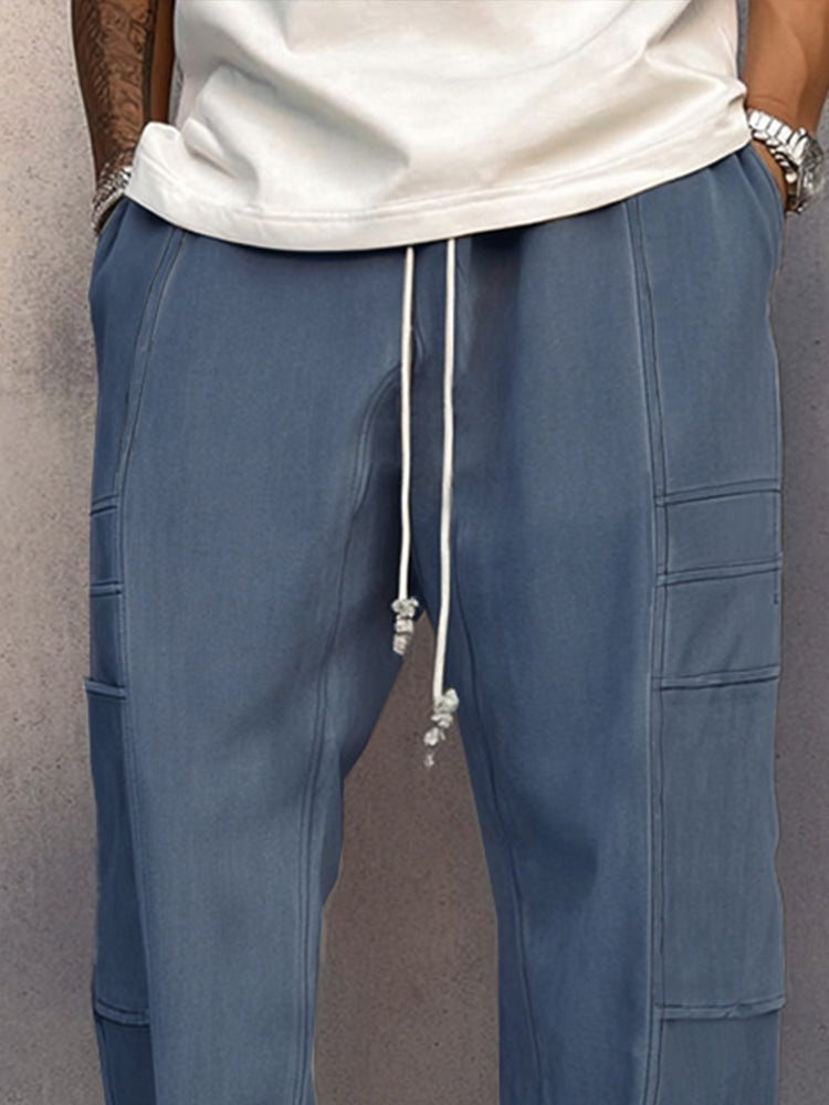 Stylish Comfort Loose Fit Suede Pants