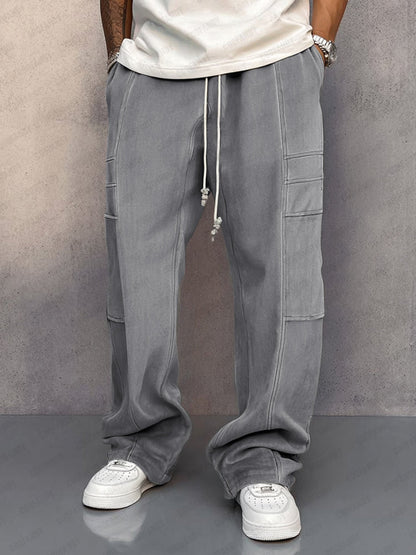 Stylish Comfort Loose Fit Suede Pants