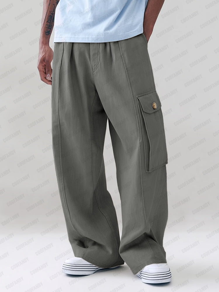 Cargo Loose Fit 100% Cotton Pants