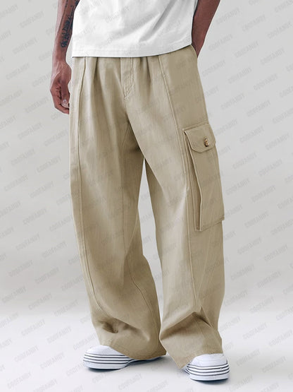 Cargo Loose Fit 100% Cotton Pants