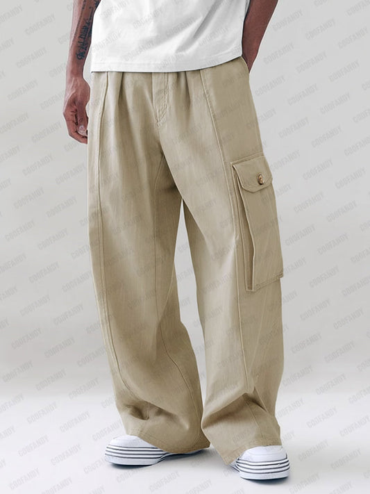 Cargo Loose Fit 100% Cotton Pants