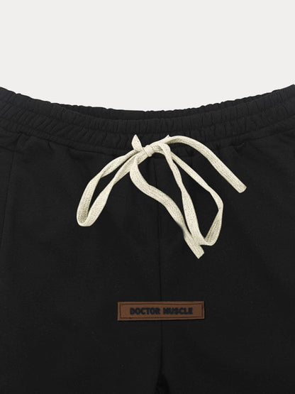 Stylish Paisley Splicing Sweatpants