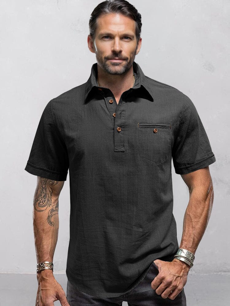 Minimalist Linen Style Shirt