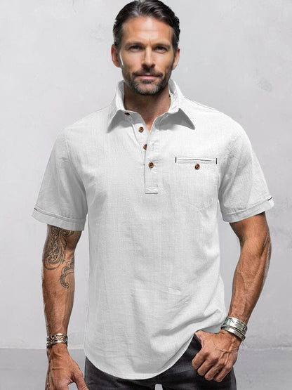 Minimalist Linen Style Shirt
