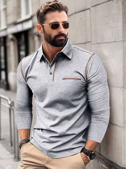 Casual Relaxed Fit Polo Shirt