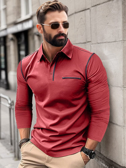 Casual Relaxed Fit Polo Shirt