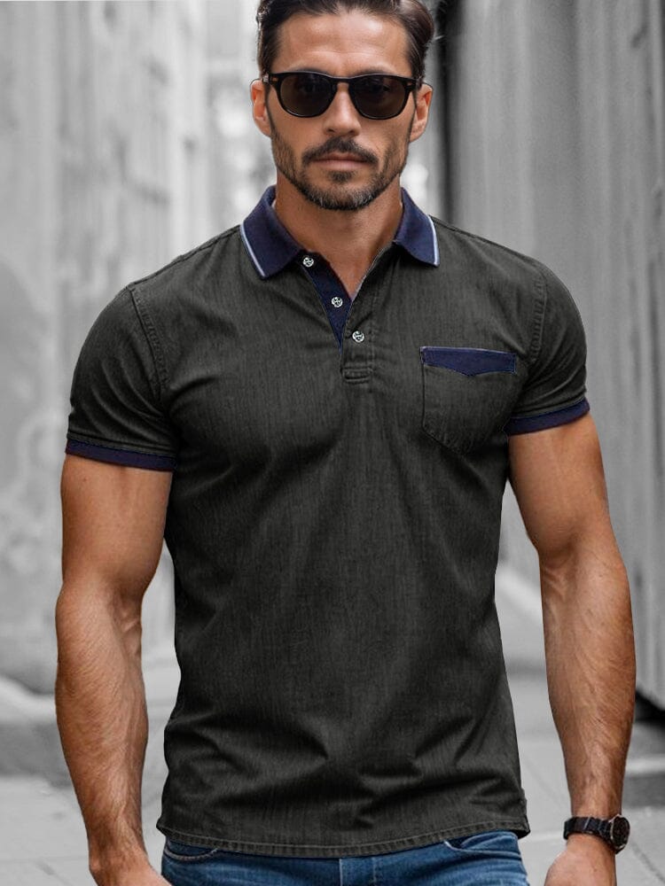 Smart Casual Stretchy Polo Shirt