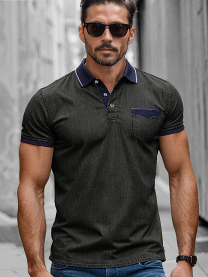 Smart Casual Stretchy Polo Shirt
