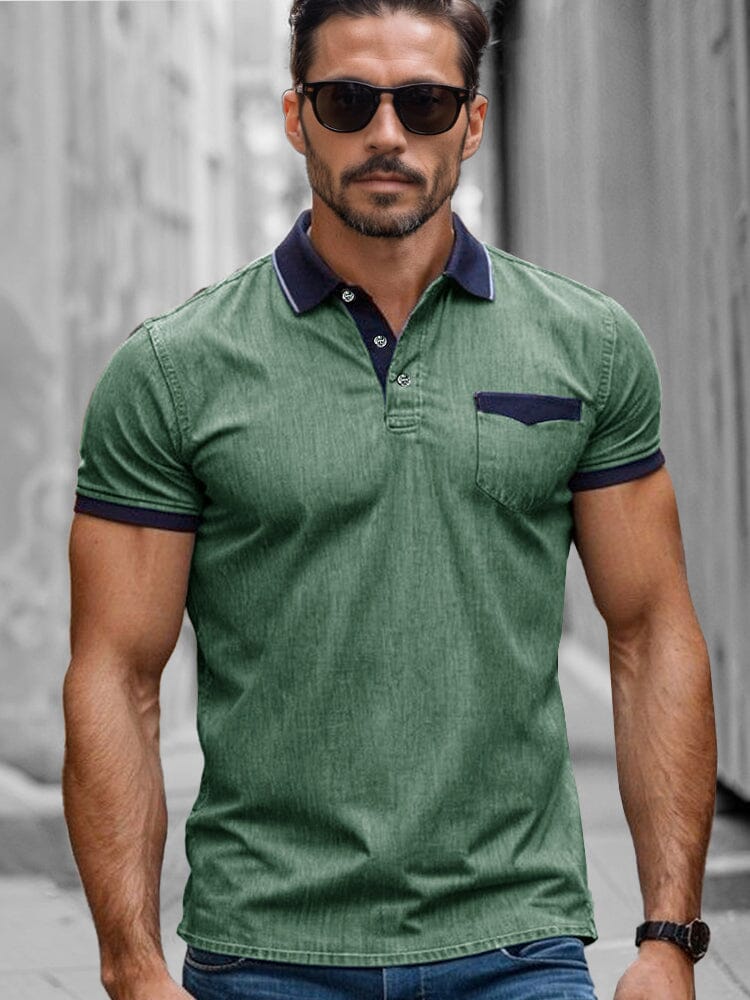 Smart Casual Stretchy Polo Shirt