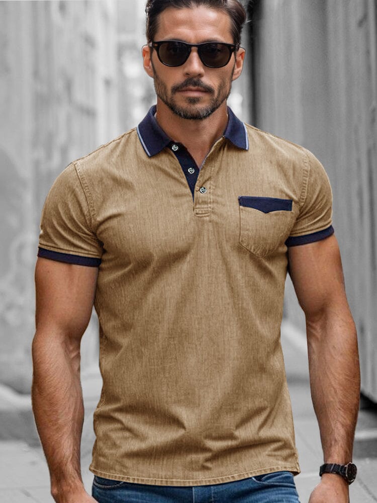 Smart Casual Stretchy Polo Shirt