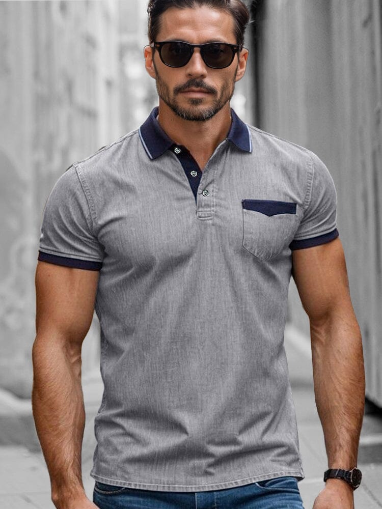 Smart Casual Stretchy Polo Shirt