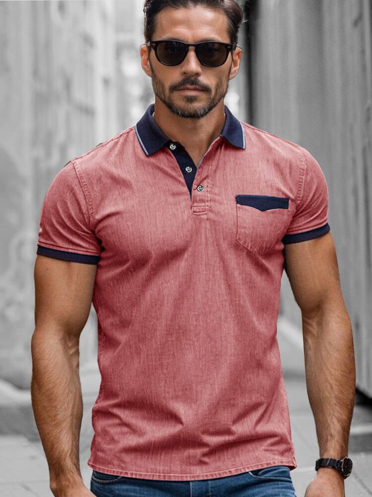 Smart Casual Stretchy Polo Shirt