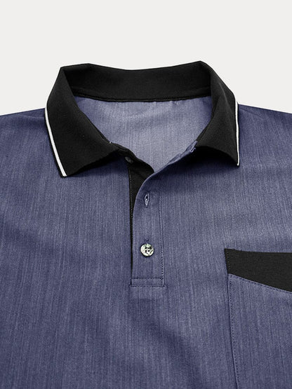 Smart Casual Stretchy Polo Shirt