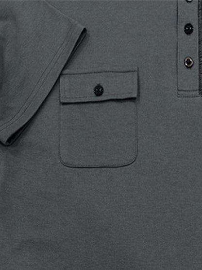 Athleisure Cargo Hooded Shirt