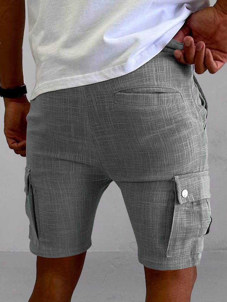 Lightweight 100% Cotton Cargo Shorts