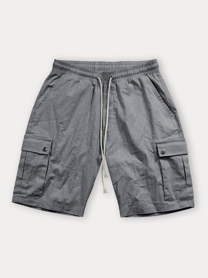Lightweight 100% Cotton Cargo Shorts