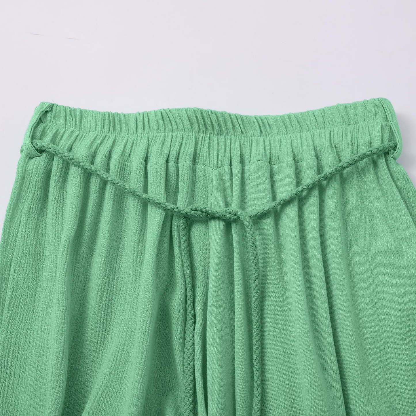 women's casual solid color loose skirt two-piece suit