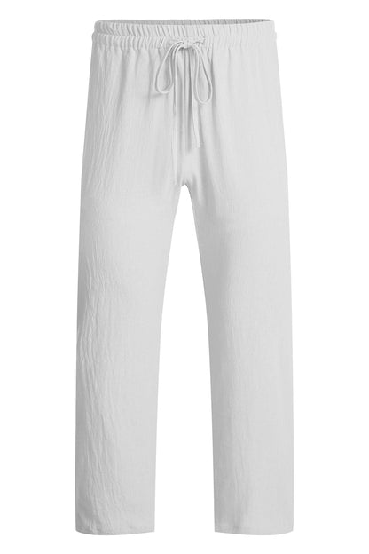 Linen Style Beach Yoga Trousers