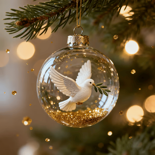 🔥 🔥🔥🐂2026 Wildlife Wonders CollectionTM Crystal Glass Ornament