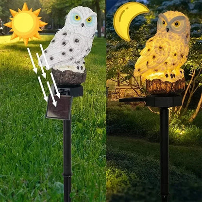 Odeiun™ Solar Powered Owl Garden Light for Outdoor Decoration