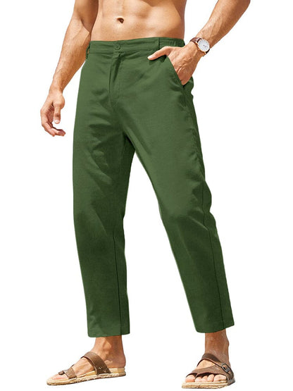 Classic Breathable Linen Pants