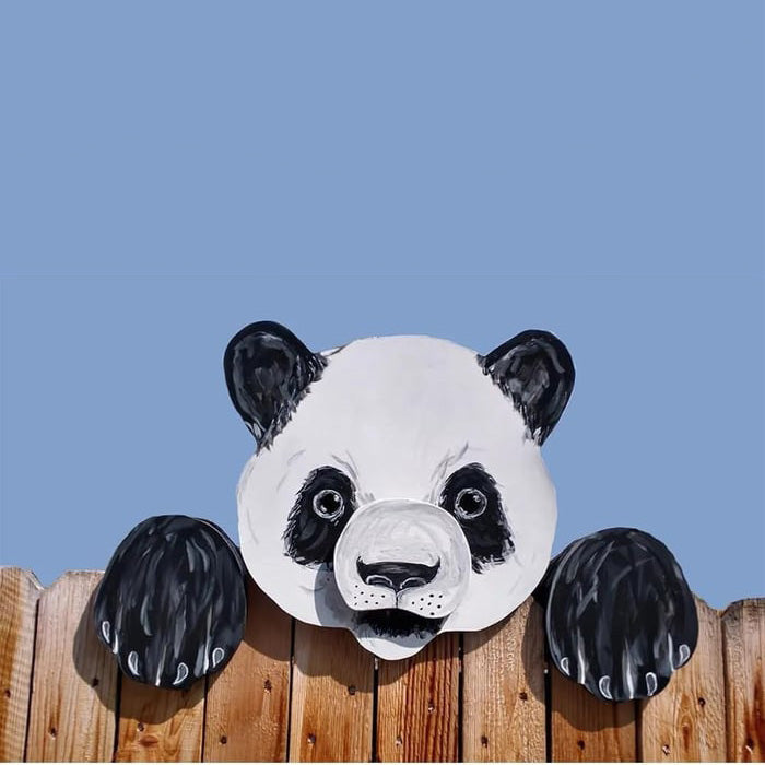 Fence Peeping Courtyard Art Decoration