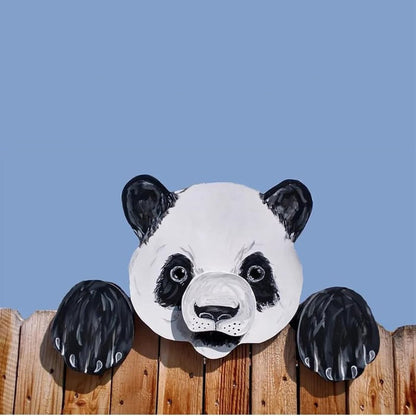 Fence Peeping Courtyard Art Decoration