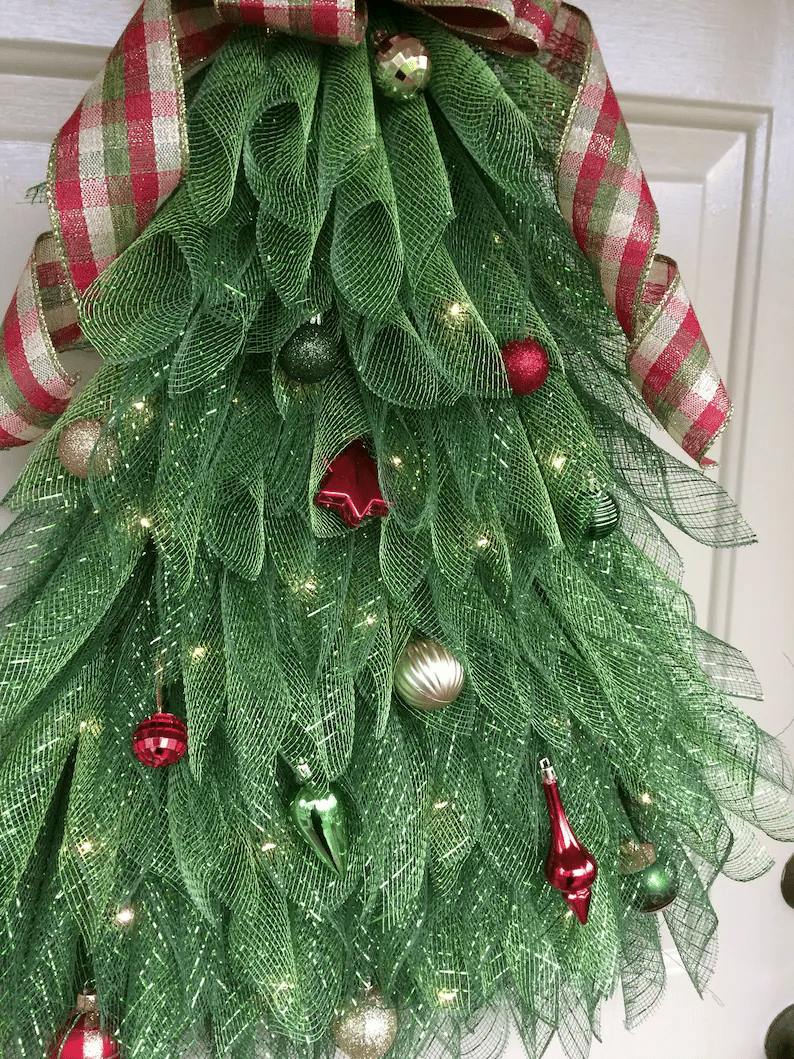 🎄Handmade Christmas Tree Wreath